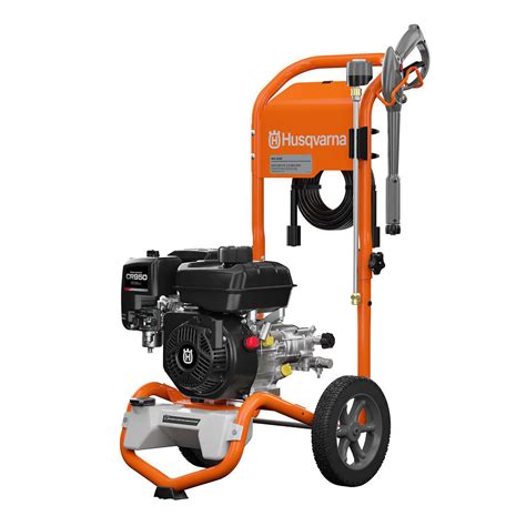 Husqvarna 3200 psi pressure washer - Product Details 3200 PSI 2.5 GPM 7 in 1 nozzle 30 in. flexible hose 10 in. solid wheels Specifications Brand Husqvarna Flow Rate 9.46 L/min Fuel Gasoline Hose Length 9.14 m Maximum Pressure (PSI) 3,200 PSI Motor Type Gas Shipping & Returns All prices listed are delivered prices from Costco Business Centre. 